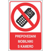 Prepovedani mobilniki s kamero