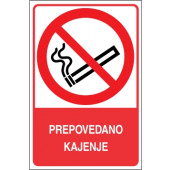 Prepovedano kajenje