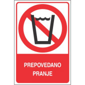 Prepovedano pranje