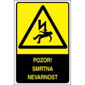 Pozor! Smrtna nevarnost