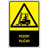 Pozor! Viličar