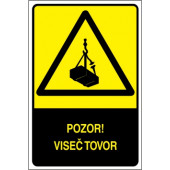 Pozor! Viseč tovor