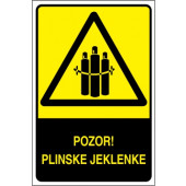 Pozor! Plinske jeklenke