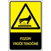 Pozor! Vroče tekočine