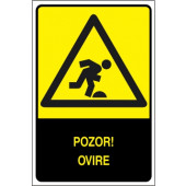 Pozor! Ovire