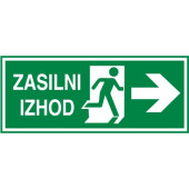 Zasilni izhod Desno