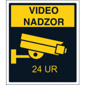 Varovano z video nadzorom