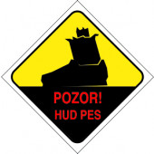 Pozor! Hud pes