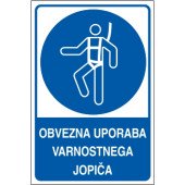 Obvezna uporaba varnostnega jopiča