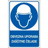 Obvezna uporaba zaščitne čelade