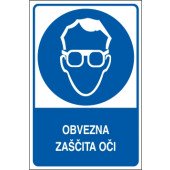 Obvezna zaščita oči