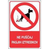 Ne puščaj pasjih iztrebkov