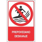 Prepovedano deskanje