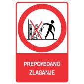 Prepovedano zlaganje