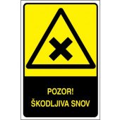 Pozor! Škodljiva snov