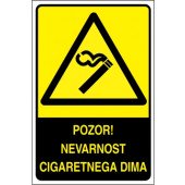 Pozor! Nevarnost cigaretnega dima