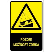 Pozor! Možnost zdrsa