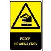 Pozor! Nevarna snov