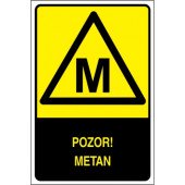 Pozor! Metan