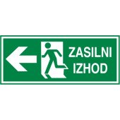 Zasilni izhod Levo