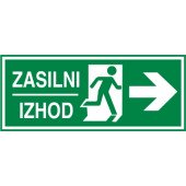 Zasilni izhod Desno