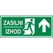 Zasilni izhod Naravnost gor