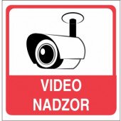 Varovano z video nadzorom