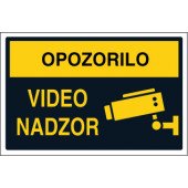 Varovano z video nadzorom