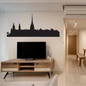 Stenska nalepka Stockholm