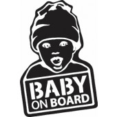 Nalepka Baby on board T0072