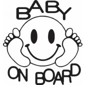 Nalepka Baby on Board T0084