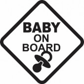 Nalepka Baby on Board T0089