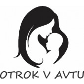 Nalepka Otrok v avtu T0094