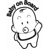 Nalepka Baby on Board T0098