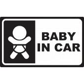 Nalepka Baby in Car T0105