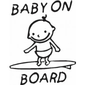 Nalepka Baby on Board T0116