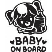 Nalepka Baby on Board T0145