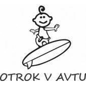 Nalepka Otrok v avtu T0073