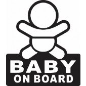 Nalepka Baby on Board T0088