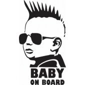 Nalepka Baby on Board T0091