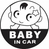 Nalepka Baby in Car T0113