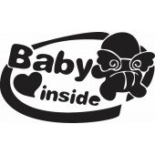 Nalepka Baby Inside T0132