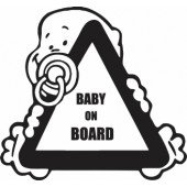 Nalepka Baby on Board T0156