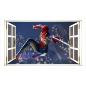 Stenska nalepka "Okno" Spiderman U1045