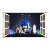Stenska nalepka "Okno" Sonic U1044