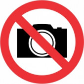 Znak Prepovedano fotografiranje