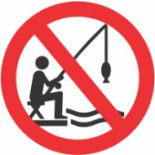 Znak Prepovedan ribolov