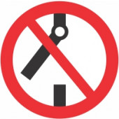 Znak Prepovedan izklop naprave