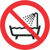 Znak Prepovedana uporaba vode