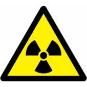 Znak Pozor! Radioaktivno sevanje